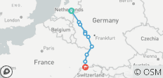  Schlösser am Rhein (2027) (Arnheim bis Basel, 2027) - 10 Destinationen 