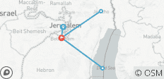  6 jours L\'âme de Jérusalem : Chemins sacrés - 6 destinations 