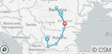  Slow Balkans by Rail: Bulgaria y Rumanía: ciudades antiguas, castillos, pueblos y montañas - 11 destinos 
