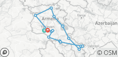  Van zuid naar noord: 6-daags rondreispakket in Armenië - 17 bestemmingen 