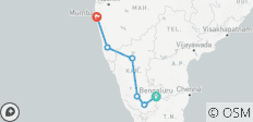  Circuit du patrimoine royal du Karnataka combiné aux charmes de Goa et de Mumbai - 6 destinations 