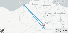  Paquete turístico de 4 días por Egipto: Lo mejor de El Cairo y Alejandría - 6 destinos 