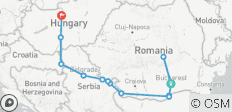  Transylvanie &amp; enchantement de l\'Europe de l\'Est &amp; Budapest Escape 2027 - 13 destinations 