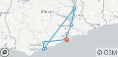  Points forts du voyage épique de 8 jours au Ghana - 9 destinations 