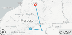  3 Day Desert Tour From Marrakech To Fes - 3 destinations 