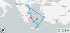  Odyssée égéenne au départ d\'Athènes - 9 jours - 15 destinations 