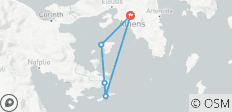  Athene &amp; Eiland Ontsnappen - 4 dagen - 5 bestemmingen 