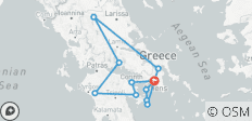  Grèce classique et Météores - 8 jours - 12 destinations 