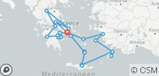  Grèce classique et îles de la mer Égée - 12 jours - 24 destinations 