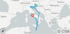  The Best of Italy, Croatia &amp; Malta with Slovenia (2027) (Ljubljana to Civitavecchia, 2027) - 24 destinations 