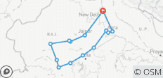  Rajasthan Regal Routes &amp; Wilderness Trails par G Experiences - 14 destinations 