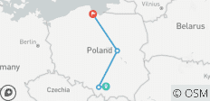  Le meilleur de la Pologne - Cracovie, Varsovie et Gdansk - 4 destinations 