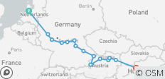  Magnificent Europe with Christmas Amsterdam → Budapest (2027) - 15 destinations 