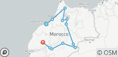  Grand circuit du Maroc - 12 destinations 