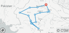  Rajasthan Panorama Trails By G Experiences - 18 destinations 