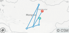  6 jours à Gobi avec des fossiles de dinosaures - 6 destinations 