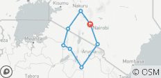  Experiencia de safari vacacional en Kenia y Tanzania - 8 destinos 