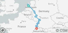 Joyas del Rin 2027 - 8 Días (from Amsterdam to Basilea) - 15 destinos 