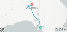  Circuit de 7 jours avec hébergement d\'Explorers Way d\'Adélaïde à Alice Springs - 11 destinations 