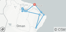  Silvester im Sultanat Oman erleben (8 Tage) - 15 Destinationen 