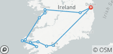  Best of Ireland South (Tour A) - 8 Days/7 Nights - 13 destinations 