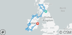  Circuit Écosse-Irlande - 15 jours/14 nuits (37 destinations) - 37 destinations 