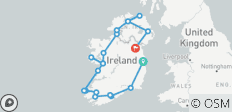  Irish Odyssey - 12 Days/11 Nights (20 destinations) - 20 destinations 