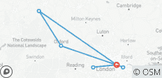  London Daytripper - 7 Tage/6 Nächte (8 Destinationen) - 8 Destinationen 