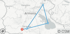  Aventures dans les montagnes arméniennes | 3 jours - 2 nuits - 6 destinations 