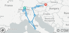 A European Odyssey - 26 destinations 
