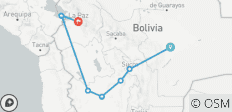  10 dagen Culturele diversiteit en grenzeloze natuur in Bolivia - 7 bestemmingen 