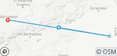  Circuit de 3 jours dans le désert de Marrakech à Merzouga en passant par la vallée du Dadès - 3 destinations 