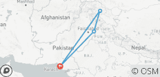  Pakistaans epos: Karachi kust, Mughal Lahore &amp; Skardu hoge pieken - 4 bestemmingen 