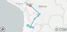  13 dagen tussen woestijnen, zoutvlakten en voorouderlijke culturen: Chili &amp; Bolivia - 9 bestemmingen 