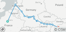  Christmas Markets of Europe &amp; Paris 2026 - 18 Days (from Paris to Budapest) - 17 destinations 