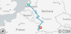  Kerstmarkten aan de Rijn 2027 - 8 Dagen (van Amsterdam naar Zwarte Woud) - 9 bestemmingen 