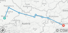  Danube Delights 2027 - 8 Days (from Regensburg to Budapest) - 8 destinations 