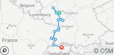  The Majestic Rhine: Beer and Wine Cruise 2027 - 8 Days (from Mainz to Zurich) - 15 destinations 