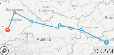  Les délices du Danube 2027 - 8 jours (from Budapest to Munich) - 8 destinations 