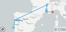  Discover the South of France &amp; Portugal: Lisbon to Nice 2027 - 21 Days - 34 destinations 