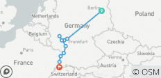  Berlin et le Rhin majestueux 2027 - 11 jours (20 destinations) - 10 destinations 