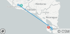  Escapade au Guatemala colonial et au Costa Rica avec un séjour 5 étoiles tout compris à la plage - 6 destinations 