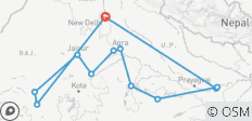  Keizerlijke routes door Noord-India van G Experiences - 12 bestemmingen 