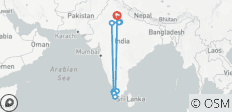  MUJERES QUE VIAJAN PROFUNDO : 11 días en la India Esencial - Animé par Evelin - 10 destinations 