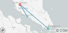  7 jours de Singapour à Kuala Lumpur : Lumières de la ville et curiosités culturelles - 4 destinations 