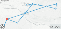  Voyage en Provence à vélo (8 jours) - 15 destinations 
