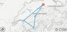  9 Daagse Zwitserland Rondreis (Zürich, Interlaken, Zermatt en Montreux) - 5 bestemmingen 