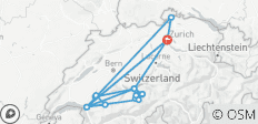  Circuit de 7 jours en Suisse (Zurich, Interlaken et Montreux) - 19 destinations 
