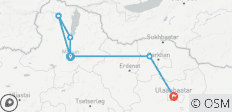  Circuit des tribus de rennes avec le lac Khuwsgul - 8 destinations 