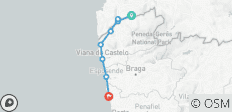  Nordwestportugal Familienreise (7 Tage) - 8 Destinationen 